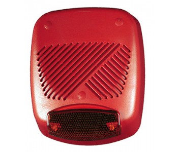 SIRENA SEGNALAZIONE IN ABS ROSSO