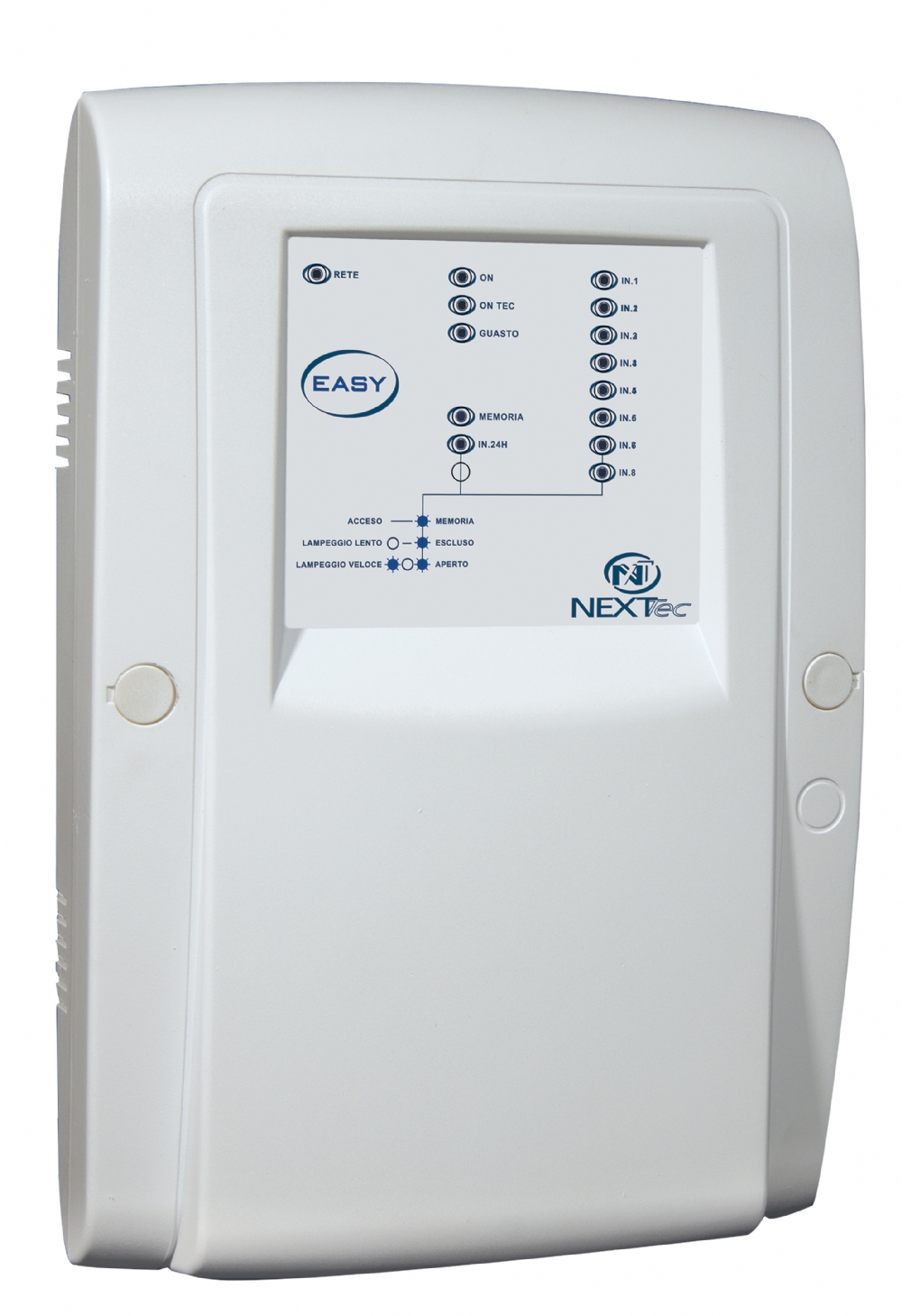 EASY P80:CENTRALE 8/72 INGRESSI - Nexttec