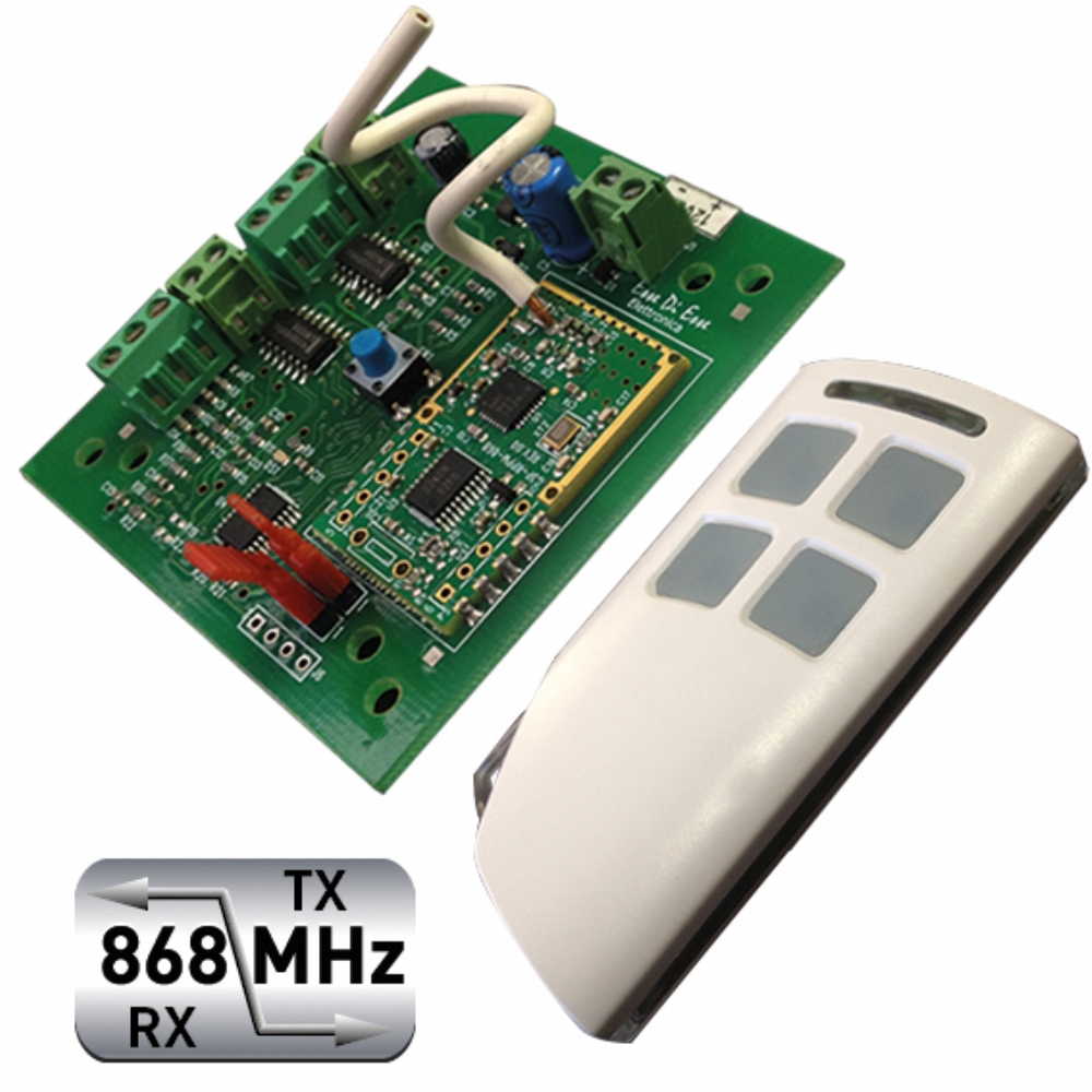 TELECOMANDO TRASMETTITORE AMC 868 Mhz TR800 - Foto 9